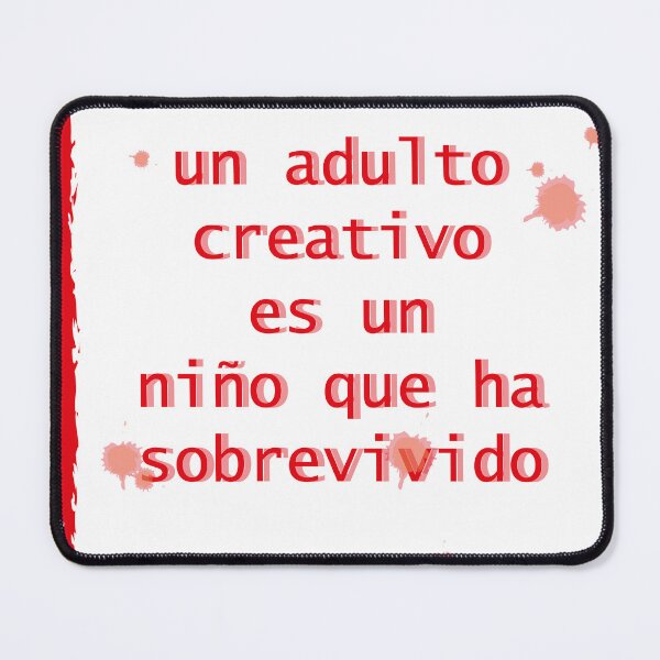 Item preview, Un Adulto Creativo – Frase Emocional para Artistas y Sobrevivientes designed and sold by Duh-Artes.