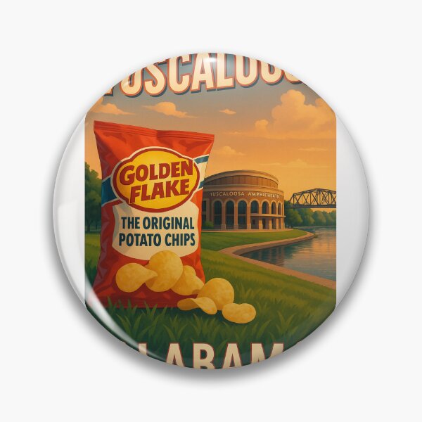 Item preview, Tuscaloosa Amphitheater and Golden Flake Tribute designed and sold by Places On Earth.
