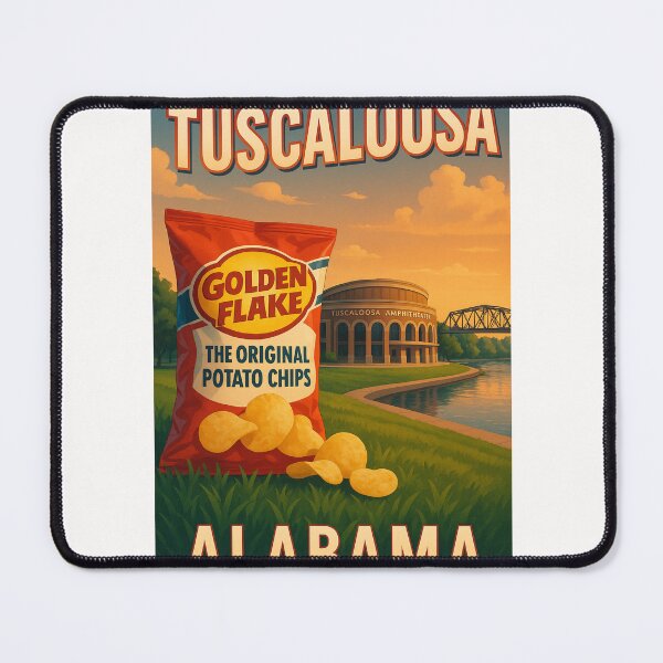 Item preview, Tuscaloosa Amphitheater and Golden Flake Tribute designed and sold by Places On Earth.