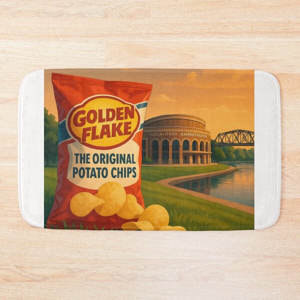 Item preview, Tuscaloosa Amphitheater and Golden Flake Tribute designed and sold by Places On Earth.