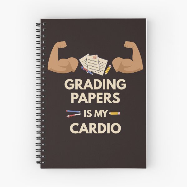 Item preview, Funny Teacher Quote – Grading Workout designed and sold by Teacher Life: Real, Raw & Hilarious.