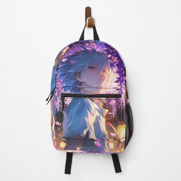 Item preview, Kaworu Nagisa Serene Wisteria Bonds Neon Genesis Evangelion Anime designed and sold by mildaclairmo.