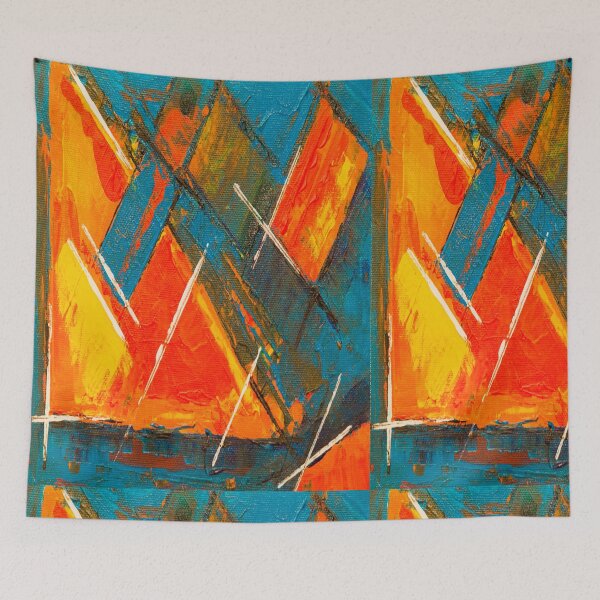 Item preview, Bold Modern Art with Shapes and Texture designed and sold by Groovy Looks.