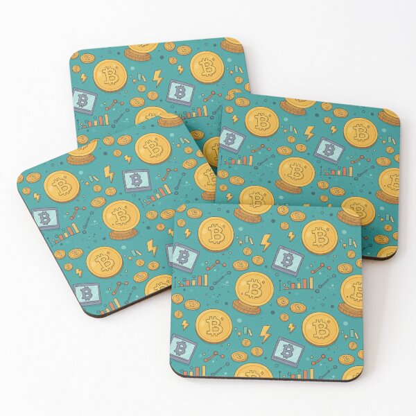Item preview, Bitcoin Doodle Seamless Pattern designed and sold by MySignatureItems.