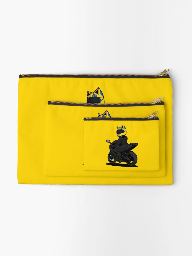 Thumbnail 2 of 4, Zipper Pouch, Celty the Silent Rider designed and sold by Sakuga Drip.