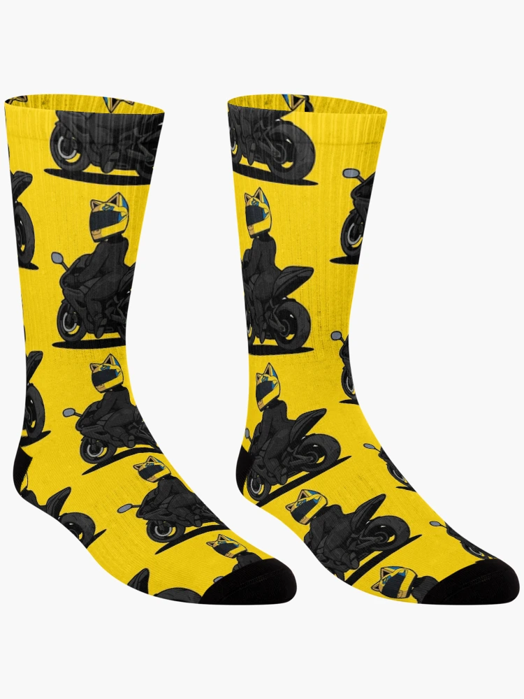 Thumbnail 3 of 5, Socks, Celty the Silent Rider designed and sold by Sakuga Drip.