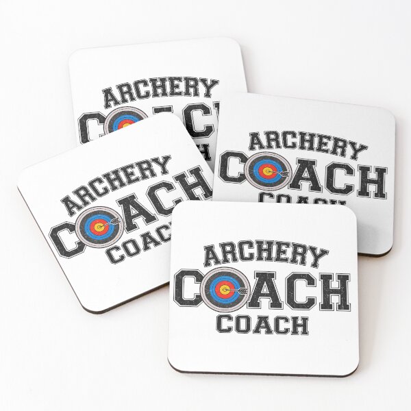 Item preview, Distressed Archery Coach Typography with Target and Arrow Graphic designed and sold by haitrieuic96.