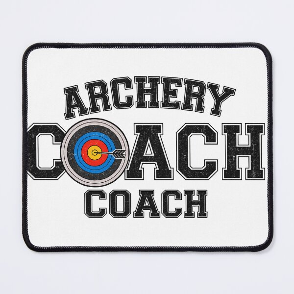 Item preview, Distressed Archery Coach Typography with Target and Arrow Graphic designed and sold by haitrieuic96.