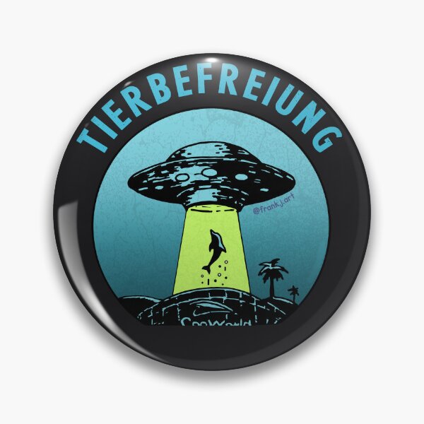 Item preview, Animal Liberation - Dolphin abduction - German designed and sold by Frank J. Art.