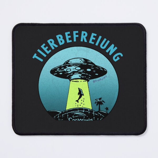Item preview, Animal Liberation - Dolphin abduction - German designed and sold by Frank J. Art.