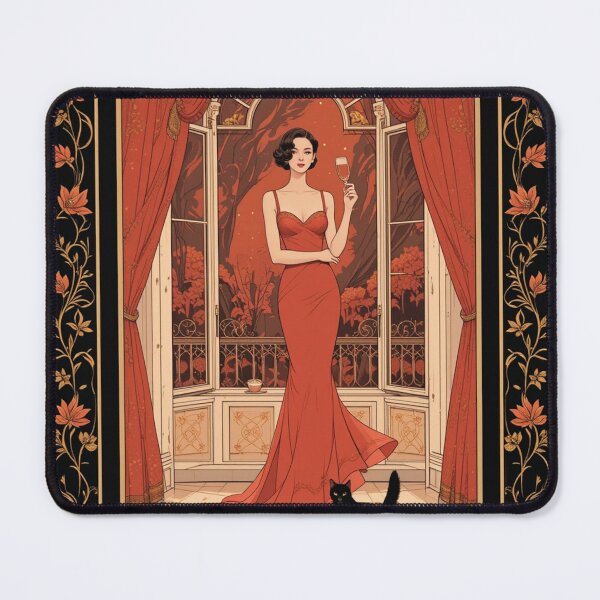 Item preview, Elegant Lady Art Deco 2 designed and sold by RebelRulez.