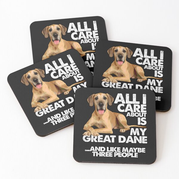 Item preview, ALL I CARE ABOUT IS MY GREAT DANE | Pets and Dogs lovers for Men and Women t-shirt designed and sold by panchiTWO.