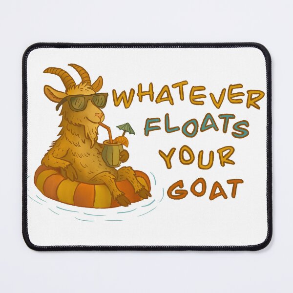 Item preview, Whatever Floats Your Goat designed and sold by VincentVGourds.