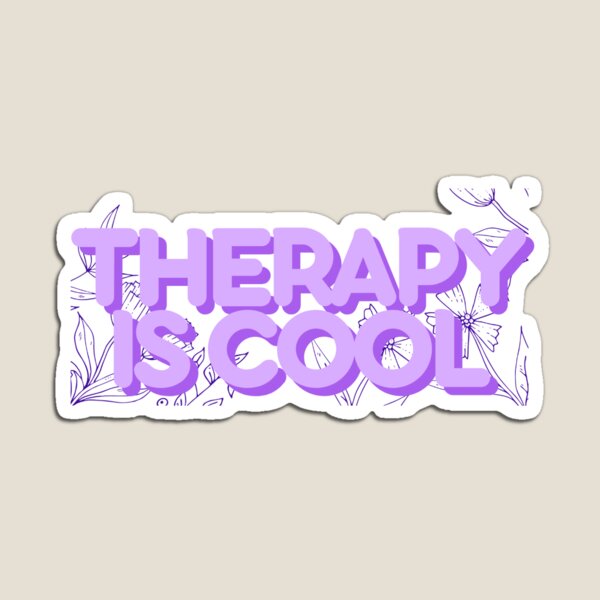 Item preview, therapy IS cool designed and sold by KatyFaith_13.