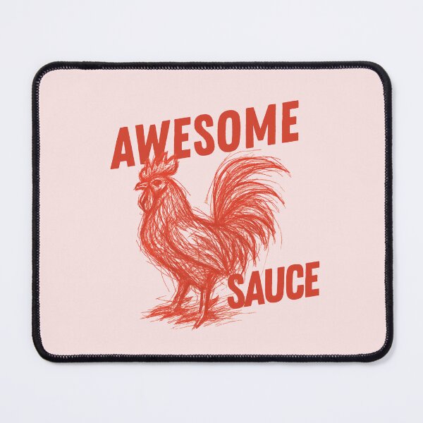 Item preview, Awesome Sauce Rooster – Bold Chicken Attitude Art for Spicy Souls designed and sold by Kalaidax.