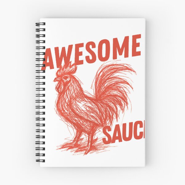 Item preview, Awesome Sauce Rooster – Bold Chicken Attitude Art for Spicy Souls designed and sold by Kalaidax.