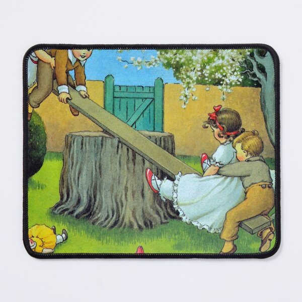 Item preview, See Saw Margery Daw - Ida Rentoul Outhwaite  designed and sold by forgottenbeauty.
