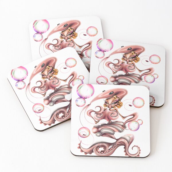 Item preview, Shrimp - Bubbles designed and sold by Qween Tulip Merch.