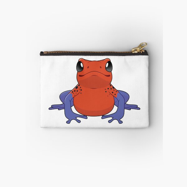 Item preview, Poison Dart Frog - Strawberry / Blue Jeans designed and sold by HeckoGeckoArt.