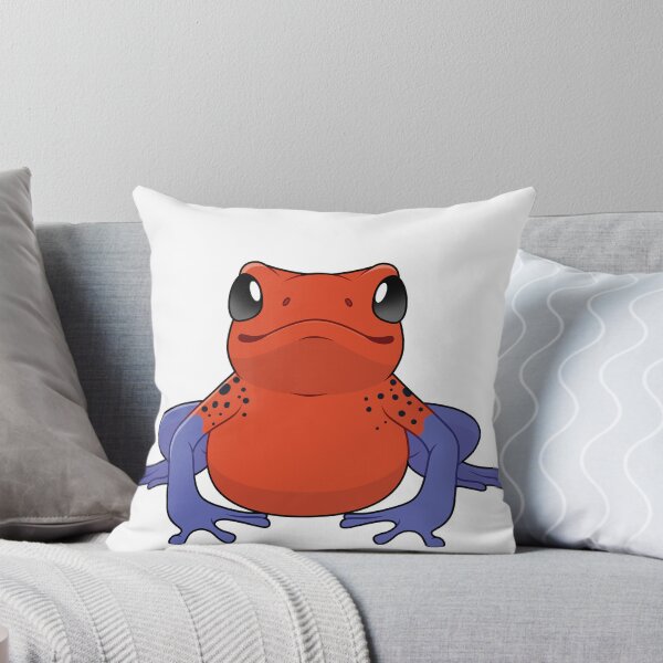 Item preview, Poison Dart Frog - Strawberry / Blue Jeans designed and sold by HeckoGeckoArt.