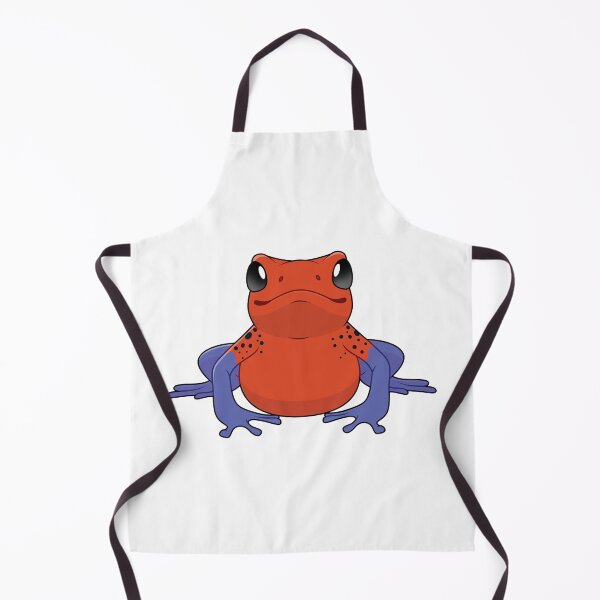 Item preview, Poison Dart Frog - Strawberry / Blue Jeans designed and sold by HeckoGeckoArt.