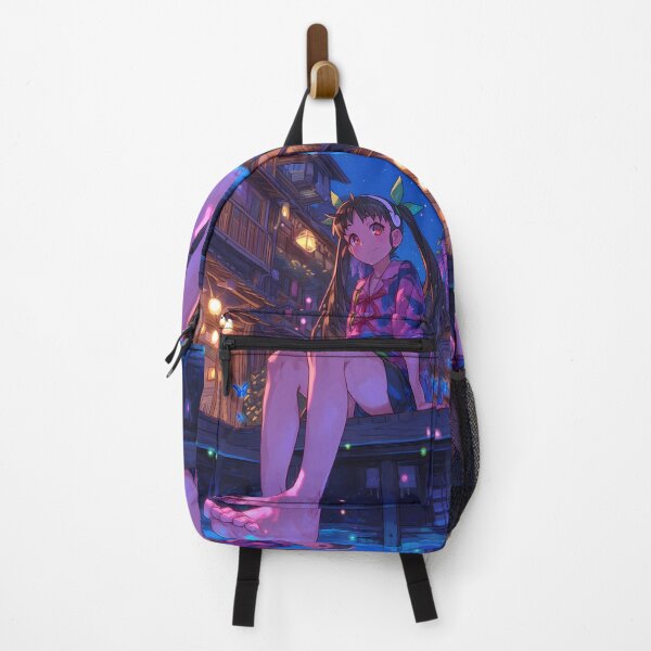 Item preview, Mayoi Hachikuji Bakemonogatari Anime Wisteria Backpack Magic designed and sold by mildaclairmo.