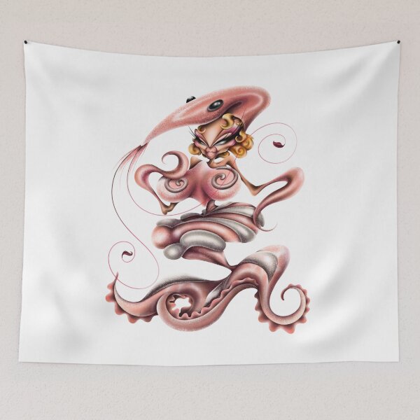 Item preview, Shrimp designed and sold by Qween Tulip Merch.