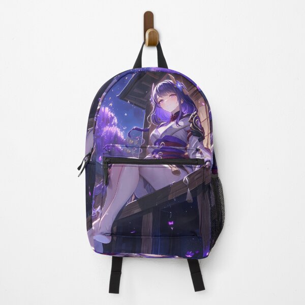 Item preview, Raiden Shogun Genshin Impact Game Moonlit Wisteria Eternity designed and sold by mildaclairmo.