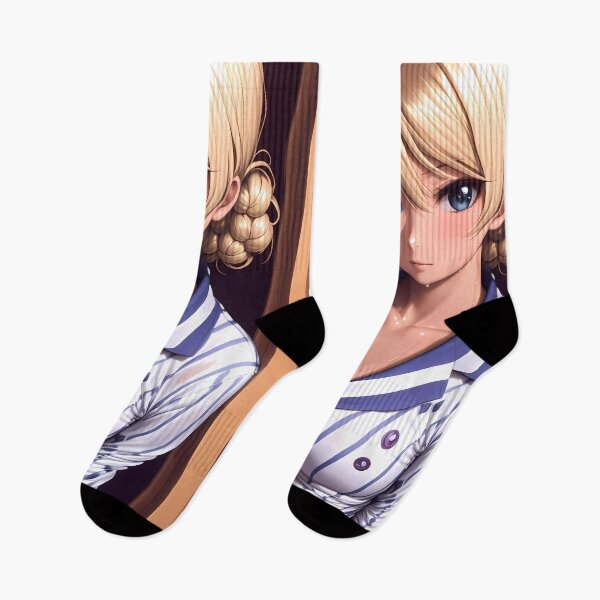 Item preview, Darjeeling Girls und Panzer Elegant Striped Pajama Anime Girl Hot Steam Scene designed and sold by mildaclairmo.