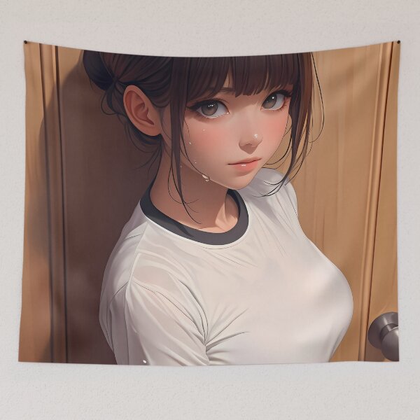 Item preview, Akane Tsunemori Psycho Pass Wet Gym Uniform Fantasy Vibe Summer Anime Girl designed and sold by mildaclairmo.