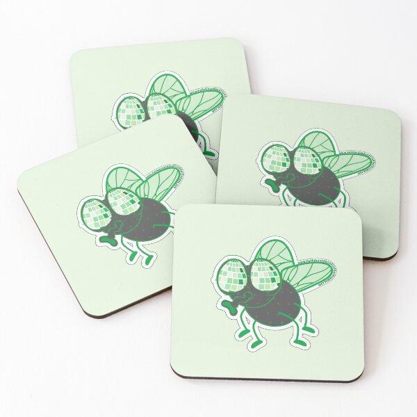 Item preview, Green Disco Flies designed and sold by FAAFOD.