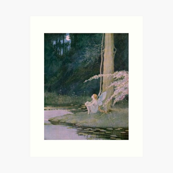 Item preview, The Nightingale - Ida Rentoul Outhwaite designed and sold by forgottenbeauty.