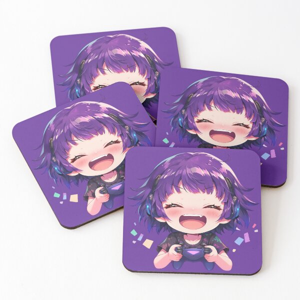 Item preview, Hitagi Senjougahara Quirky Cute Chibi Gaming Stationery Bakemonogatari Anime designed and sold by mildaclairmo.