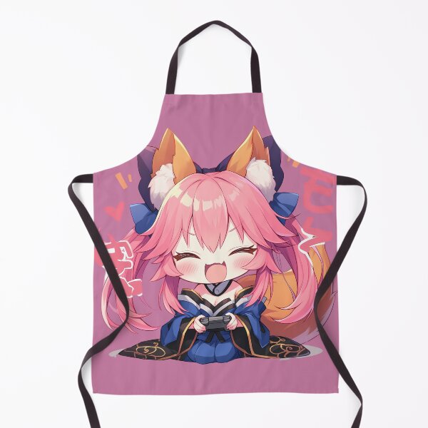 Item preview, Caster Tamamo no Mae Fate Grand Order Chibi Gaming Fox designed and sold by mildaclairmo.