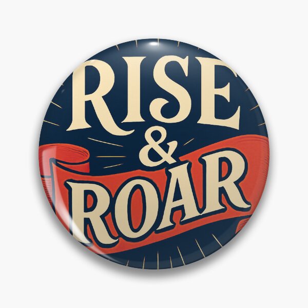Item preview, Rise & Roar – Empowerment Banner Design designed and sold by CyangProduct.