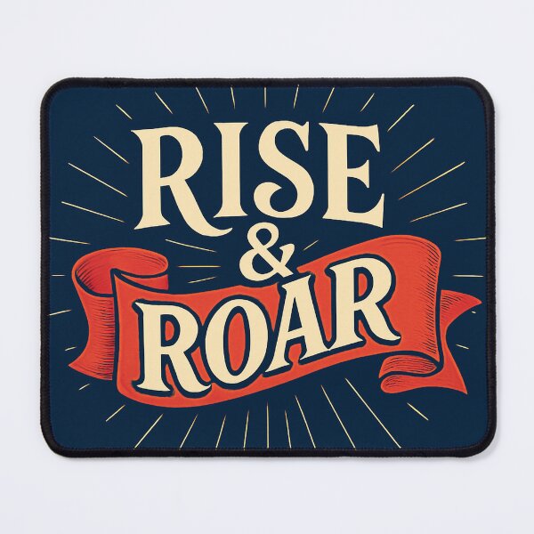 Item preview, Rise & Roar – Empowerment Banner Design designed and sold by CyangProduct.