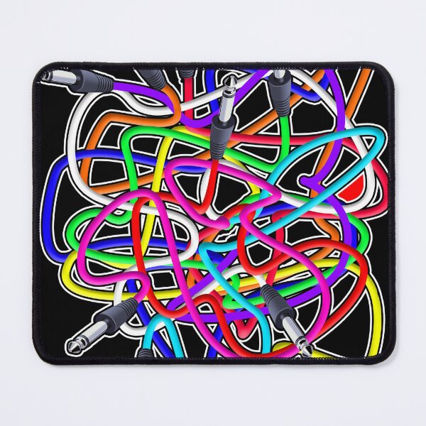 Item preview, Phono Plug Rainbow Snakes designed and sold by Ogfx.
