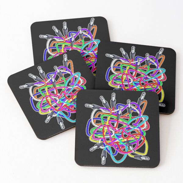 Item preview, Phono Plug Rainbow Snakes designed and sold by Ogfx.