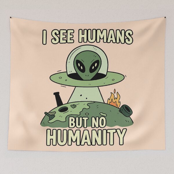 Item preview, I see humans designed and sold by YChangShop.