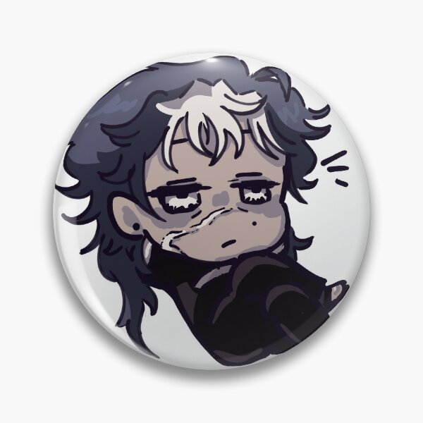Item preview, Azrael OC Chibi Sticker  designed and sold by AllisterOngoing.