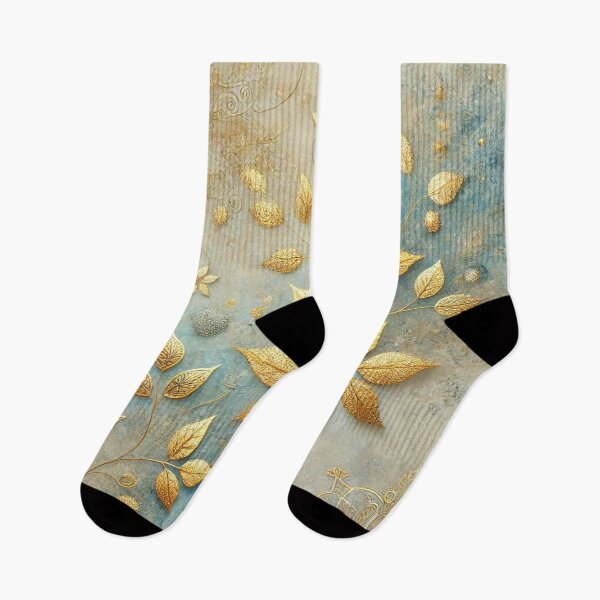 Item preview, Gilded Breeze Symphony Abstract Art Collection designed and sold by Oonward2021.