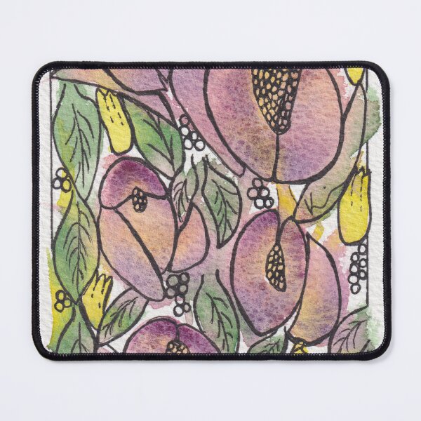 Item preview, Stylised Flowers and Fruit designed and sold by Kirsten Robinson Art.