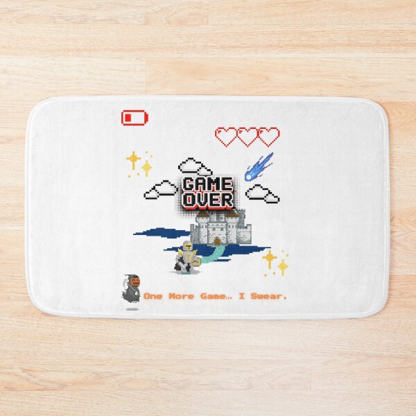 Item preview, GAME OVER – Retro Pixel Art Gamer Design | Low Battery, Dead Knight, Addicted Life designed and sold by Hyper3Design.