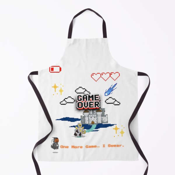Item preview, GAME OVER – Retro Pixel Art Gamer Design | Low Battery, Dead Knight, Addicted Life designed and sold by Hyper3Design.