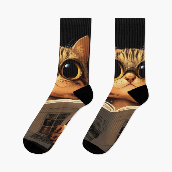 Item preview, Animal Toilet Moody Warm-Lit Egyptian Mau Cat Goggles Newspaper Ritual designed and sold by juniorcastros.