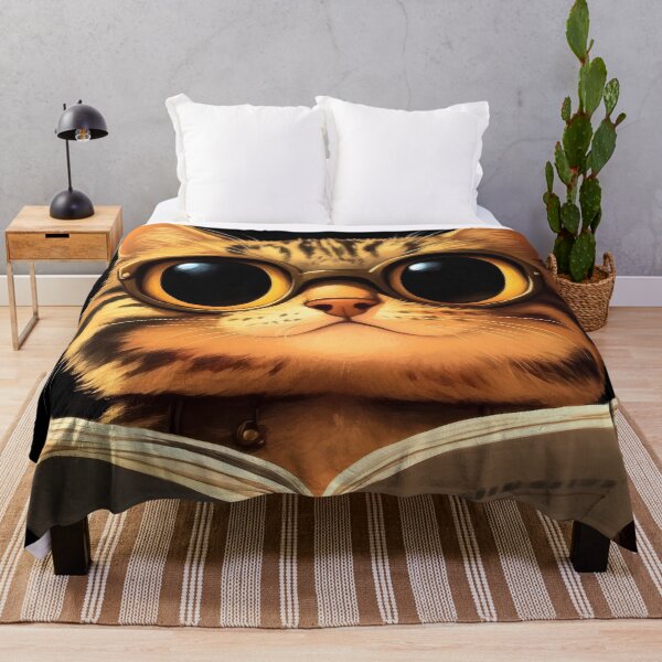 Item preview, Animal Toilet Moody Warm-Lit Egyptian Mau Cat Goggles Newspaper Ritual designed and sold by juniorcastros.