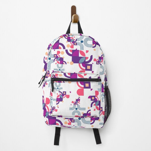 Item preview, Colorful Abstract Geometric Pattern with Curves designed and sold by Verve Studio.