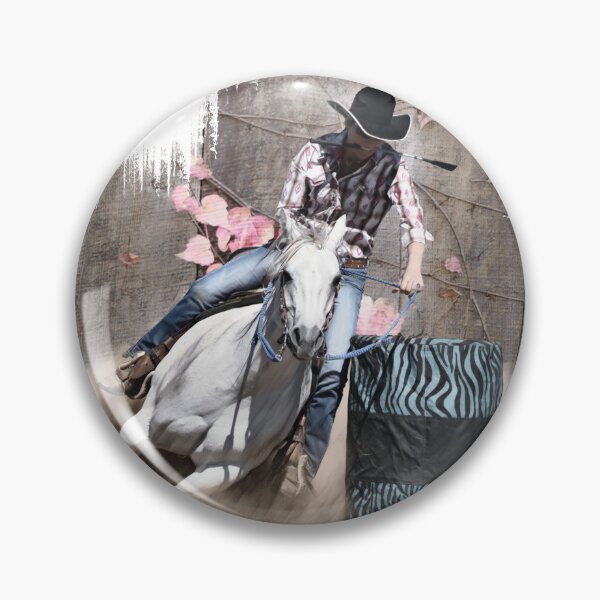 Artikelvorschau, BARREL RACER-ZITAT, FURCHTLOSES HERZ, FANTASTISCHE KUNST FÜR ALLES entworfen und verkauft von Barbara Jean Photo Art And Design.