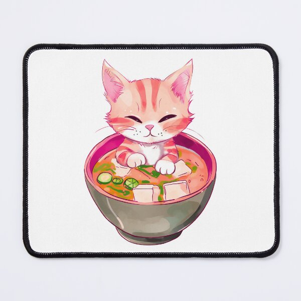 Item preview, Purrfect Ramen – Cozy Cat Soup designed and sold by NalayakNobita.