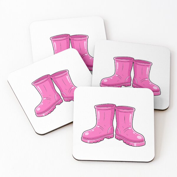 Item preview, Pink rubber boots designed and sold by AwardArt33.